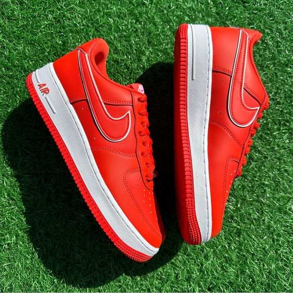Nike Air Force 1 ‘07 Picante Red / White - Picture 10 of 13